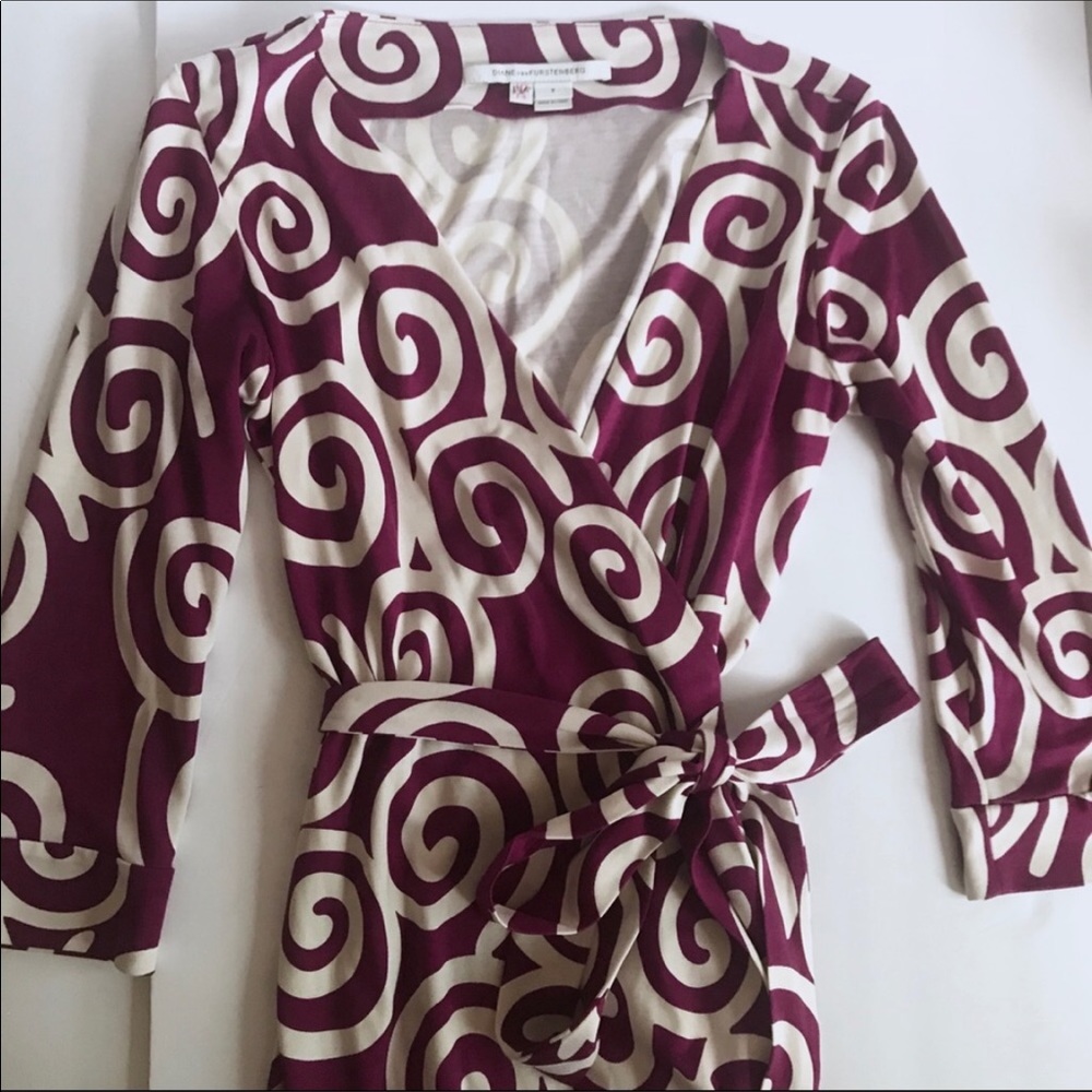 DVF 1974 Collection wrap dress